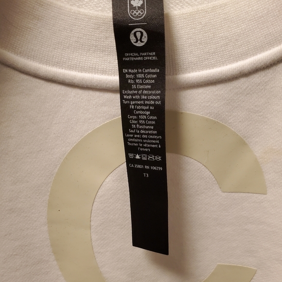 Lululemon oversized Olympic sweatshirt - Picture 5 of 5